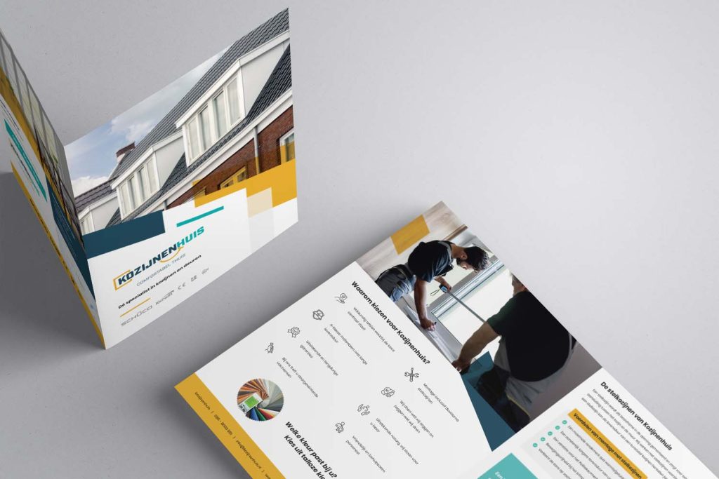 ontwerp folder kozijnenhuis