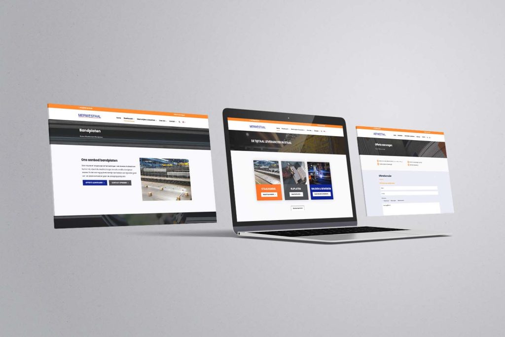 website ontwikkeling merwestaal